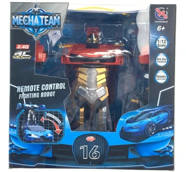 Remote Control Fighting Robot Changing RC Car Toy for Kids