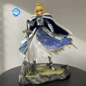 20CM Popular Game Animation Derivatives Figurine Fate Stay Night Sabe Figura Model PVC Anime Figure Anime Statue Toy Doll