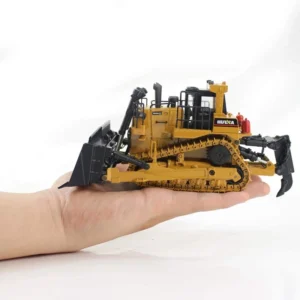 Huina 1700 1:50 Scale Die Cast Diecast Truck 1:50 Bulldozer Pump Diecast Car Toys Cars for Children