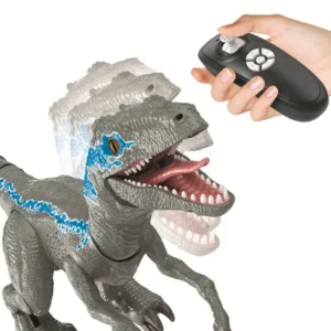 Intelligent Multi-functional Rc Veloci Toy Juguetes De Dinosaurio Dancing Spraying Remote Control Dinosaur Toys With Sound