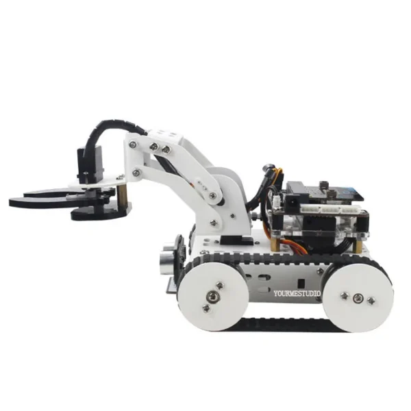 STEM Education Toy Kit Qtruck Graphic Programming Robot Car 4 in 1 Robot Kit for Kids