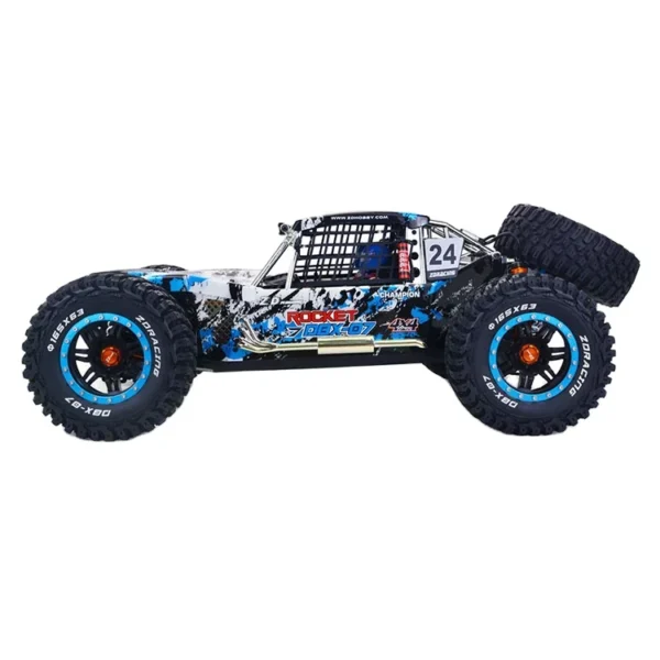 DBX-07 1/7 80km/h Power Desert Truck 4WD Off-road Buggy 6S Brushless RC Remote Control Vehicle RTR Big Cars for Kids