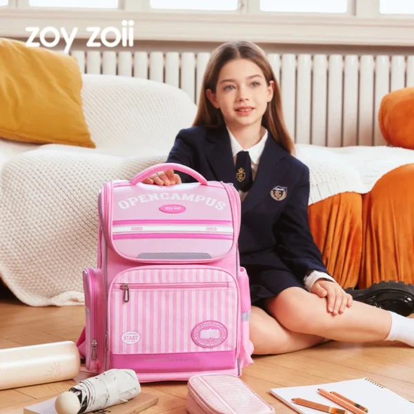 ZOYZOII New Design Primary Student School Bag Schoolbag Children Oxford Backpack for Boys Girls