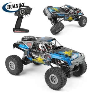 1/10th Electric 4WD Climber Off-Road Car 2.4GHz 15KM/H High Speed Double Bridge Rc Climbing Truck