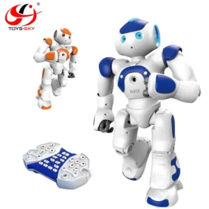 New Intelligent Programming Educational RC Human Robot Toy for Kids Tech Sing Walk Interactive Function Usb Charging
