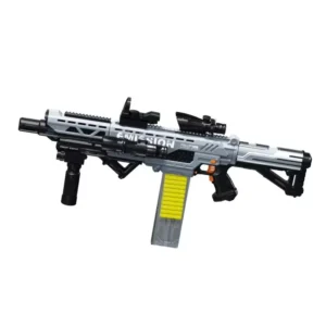 New Arrival Electric Blaster Gun Sponge Bullet Gun Realistic Shooting Game Outdoor Play Soft Bullet Gun Toy