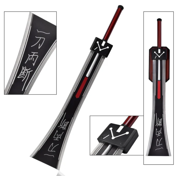Hot Game Final Fantasy VII Remake Cosplay Costume Prop 46.25in FF 7 Cloud Strife Hardedge Real Sword