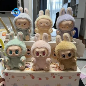 Official Popmart Labubu Plush Toy Mystery Boxes Monsters Vinyl Blind Box Doll Have a Seat Animation Derivatives 2nd Generation