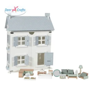 New Creative Wooden Mini Doll House Toys for Children Playing DA06443