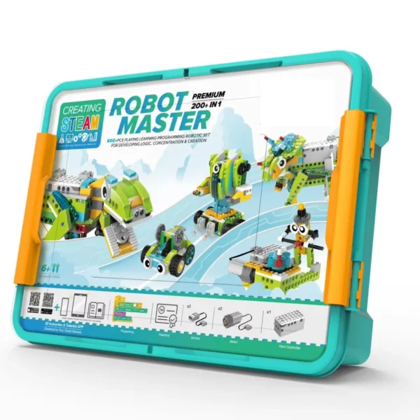 Remote Control Toys Educational Robot Master (Premium), STEM Building  Programming Robot Toy for Kids 8+ Blocks