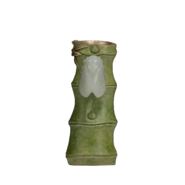 European Luxury Style Onyx Marble Table Vase High Quality Multi-Shaded for Home Decoration Wholesale Price