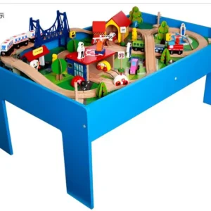 Professional Wholesale Efun Toy Manufacture BSCI Certificatie Wooden Train Set