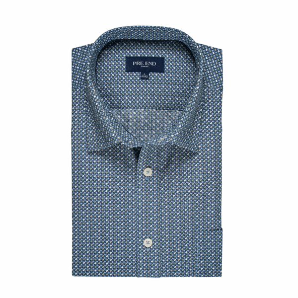 Pre-End Berlin Square Print S/S Shirt