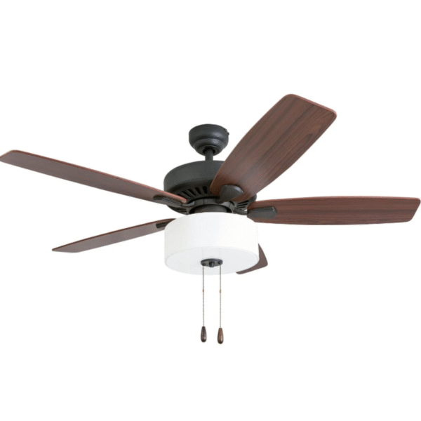 Prominence Home 52" Greybrook Bronze Pull Chain Ceiling Fan