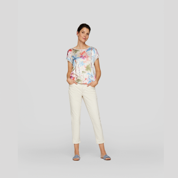 Rabe Coral Garden Ivory Top