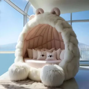 Children Queen Bed Bedroom Modern Unique Trendy Luxury Design Sleeping Headboards Comfortable Bed Castle Muebles Hotel Furniture