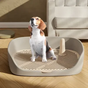 Portable Dog Training Toilet Pet Litter Box Training Toilet Pet Toilet for Small Dogs Cat Puppy Pad Holder Tray Indoor Dog Potty