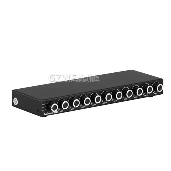 Professional 9 Band Car Equalizer Multifunctional Car Audio EQ Tuning Crossover Amplifier Parametric Equalizer Audio Equalizer