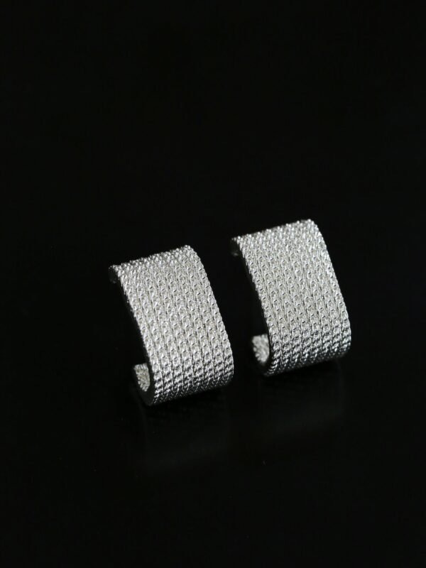 Luminous Series Shimmering Square Earrings
