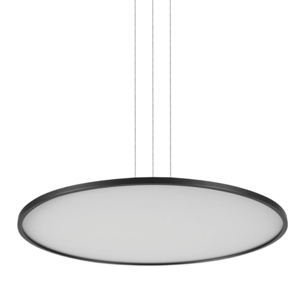VONN Salm 24" VMC31840BL Disc LED Chandelier in Black