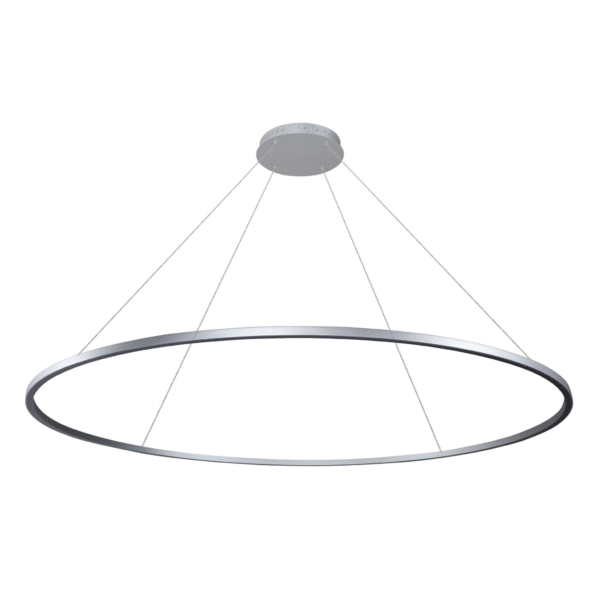 VONN Tania 72" VMC34972AL Modern Circular LED Chandelier in Silver
